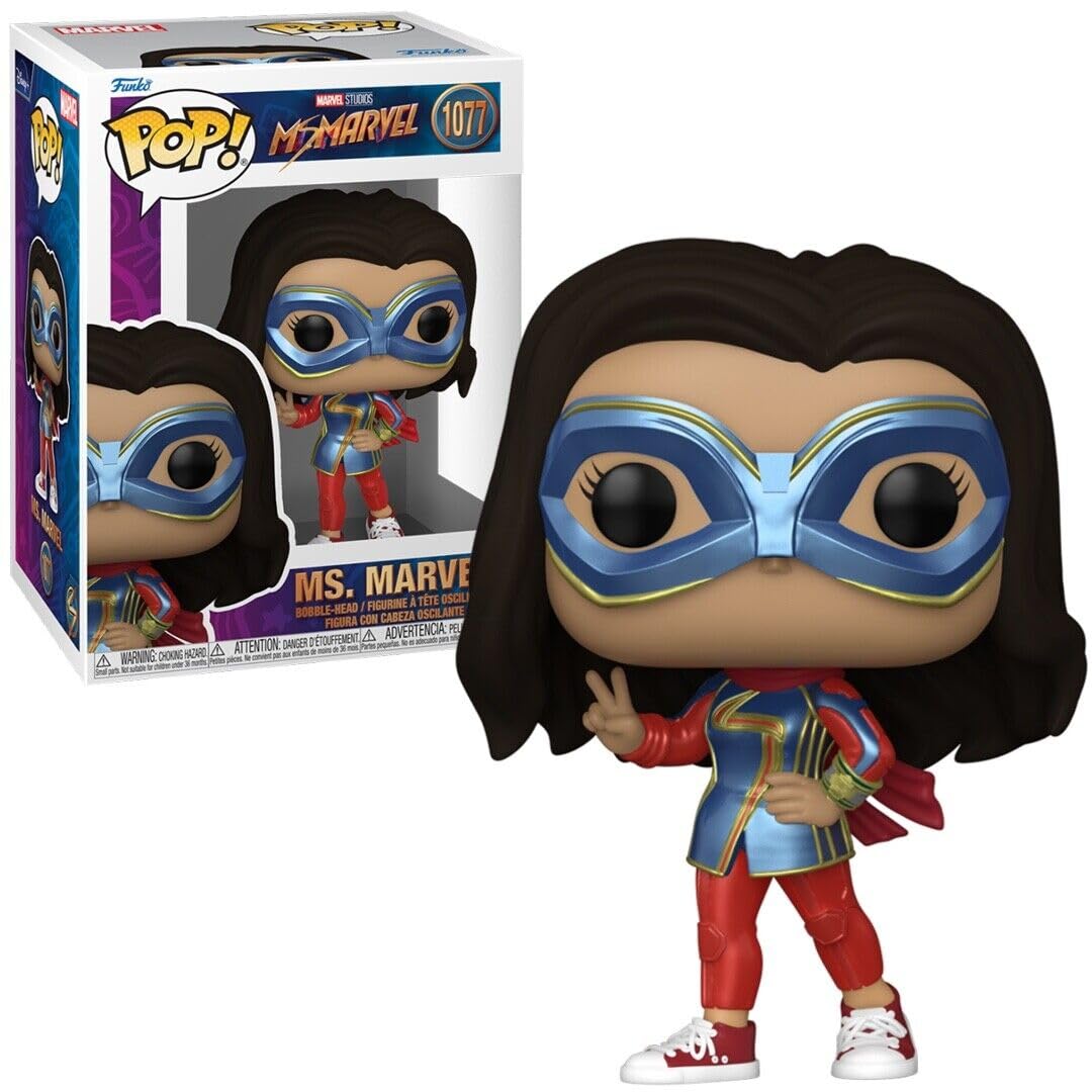 Funko POP! Marvel Ms Marvel #1077 Vinyl Figure One Size