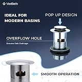 VeeBath Eco/Prima Mono Basin Mixer Tap Chrome Single Lever Brass view 5