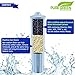 PureGreen Compatible Jura Blue Clearyl Coconut Shell Activated Water Filter Cartridges for Capresso 71445 Automatic Coffee Maker & Espresso Center Machines - Unbleached 6 Pack - for Home & Kitchen Use
