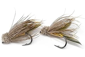 Fishing Baits & Accessories 10PCS 6# Brown Color Hair Gold Body Muddler Minnow Fly Bass Fishing Lure Steamers Trout Flies Boa