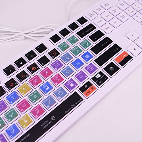 Dogxiong for Adobe Illustrator AI Shortcuts Tips Hot Keys USB Keyboard