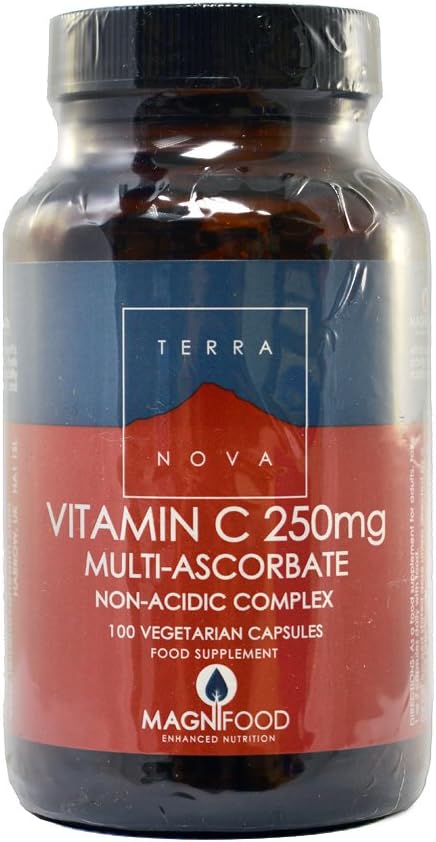 TERRANOVA Vitamin C 250Mg Complex, 100 CT, 100 count (Pack of 1)