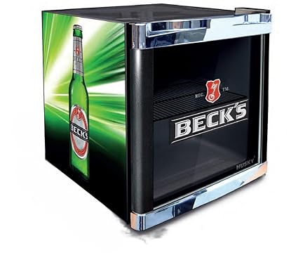 Husky HUS-CC 200 Flaschenkühlschrank Becks / A+ / 51 cm Höhe / 84 kWh/Jahr / 50 L Kühlteil