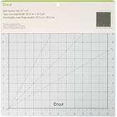 Cricut Self Healing Cutting Mat - Mat for use with TrueControl Knife, Rotary Cutter, Craft Knife, Xacto Knife - 12" x 12" [Bl