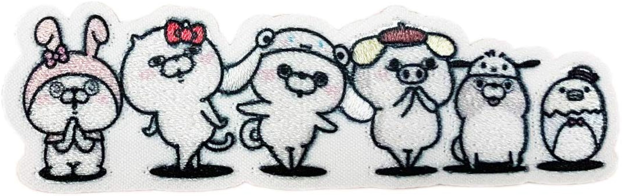 Amazon Co Jp サンリオ キャラクター ヨッシースタンプ ワッペン キャラクター 刺繍 アイロンワッペン ステッカー シール かわいい 正規品 入園 入学 Wappen アップリケ 2 Scw600 Scw08 ジュエリー