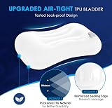 HIKENTURE Ultralight Inflatable Pillow with Removable Cover Neck Support Travel view 4
