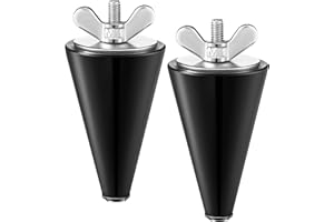 Dunkive 2 Pcs Rubber Winter Plug Applied in Boat Drains for 1/2 Inch to 1 Inch Holes, Long Tapered Rubber Stopper & Stainless Steel Head, Boat Drain Plug for Preventing Leaks and Water Intrusion