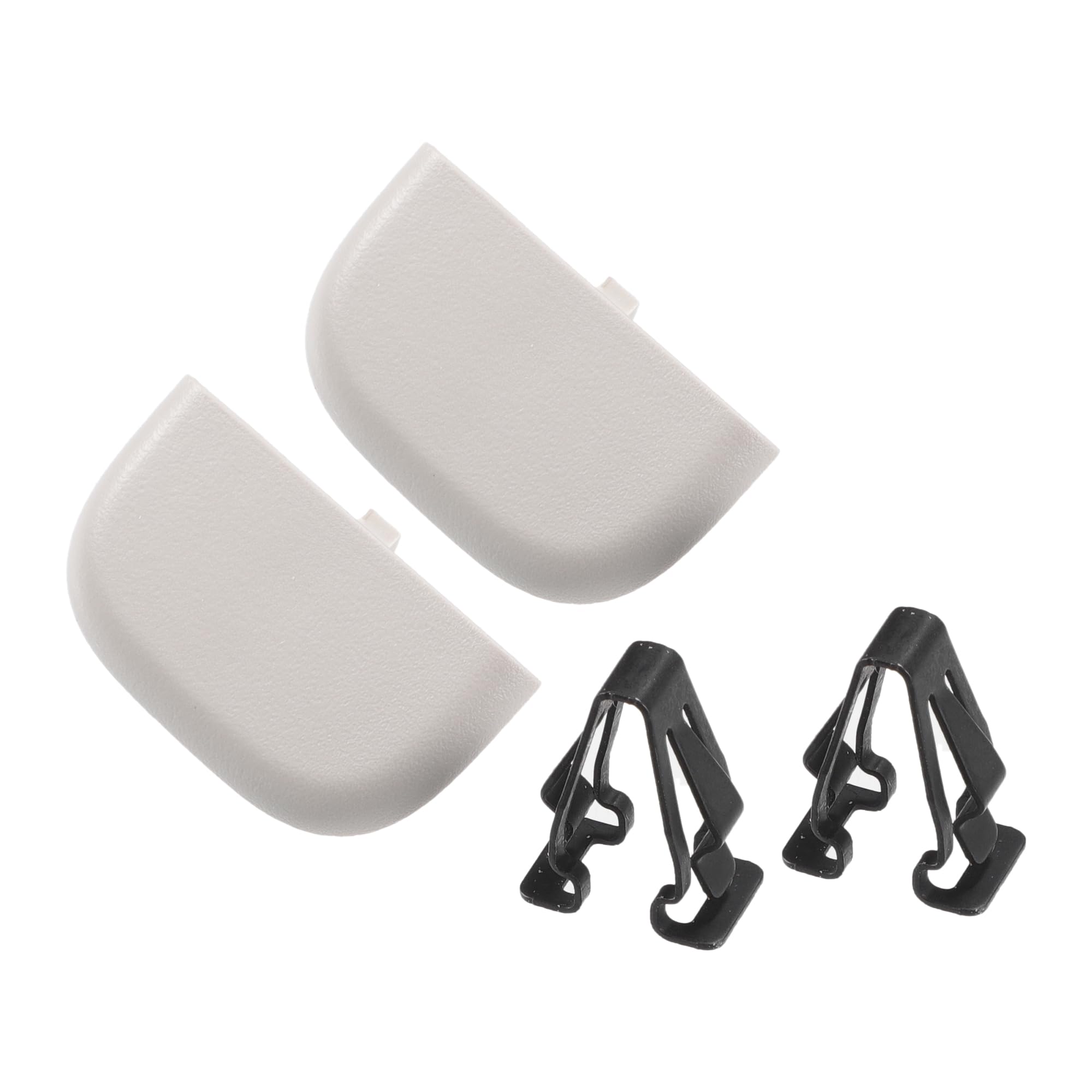 Photo 1 of X AUTOHAUX 2 Set Gray Iron Sun Visor Cap Clip Clip Retainer No.DS7Z-54672A40-AF/DS7Z4273AA/DS7Z-9904132-A for Ford Fusion 2013-2016 for Lincoln MKZ 2013-2016