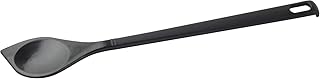 FACKELMANN 23743 Kochlöffel SPITZ NERO 30cm hängbar, Kunststoff, schwarz