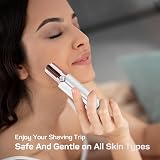 gurelax Facial Hair Remover for Women Rechargeable Epilator 2 Heads view 7