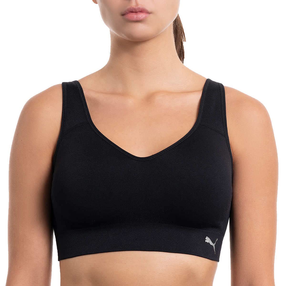 Mua Puma Women's Performance 2 Pack Seamless Sports Bra (Black/Grey,  X-Large) trên Amazon Mỹ chính hãng 2025 | Fado