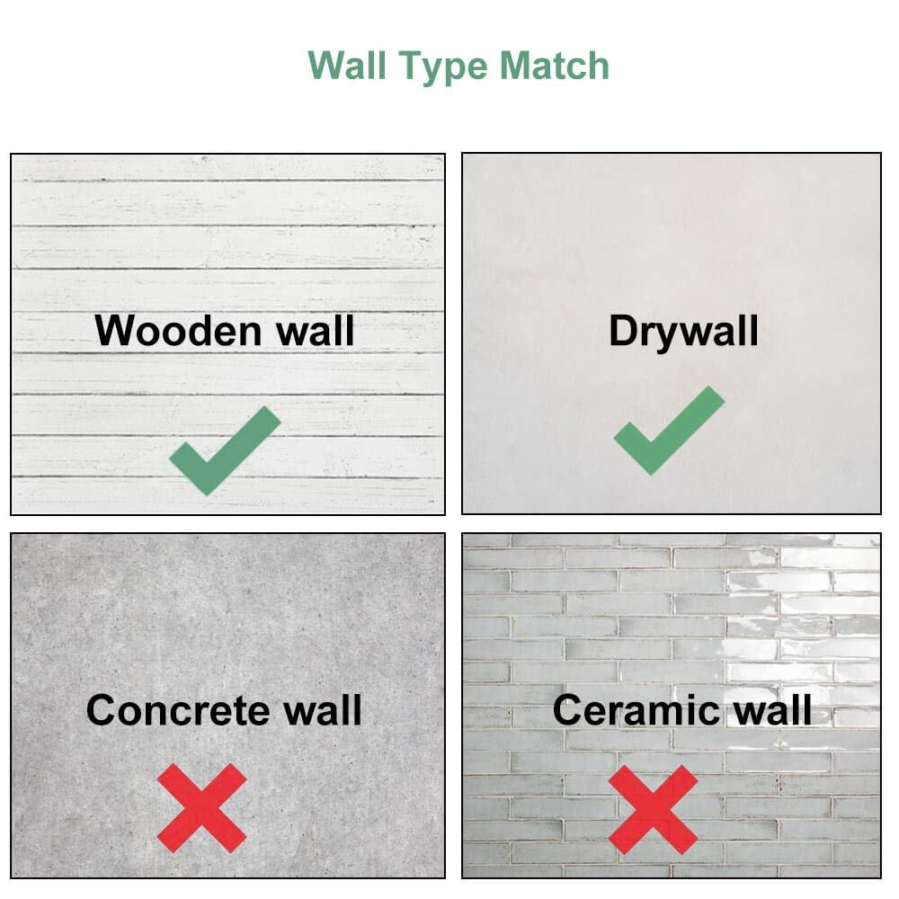 Heavy Photo Frame Hooks Kit - Heavy Duty Picture Hanging Kit, Quality Assorted Nail for Picture Hangers for Home Office Store Photo Picture Painting Hanging