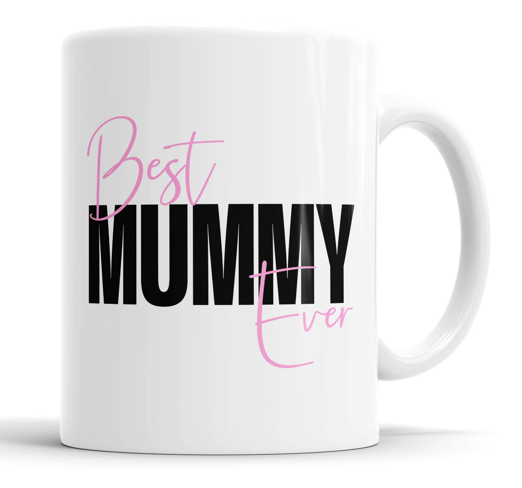 Faithful Prints Best Mummy Ever Mug New Mum Gift New Mummy Present Womens Gift New Parent mom Mug Mum to be Mug Maternity Gift Expecting a Baby Mug