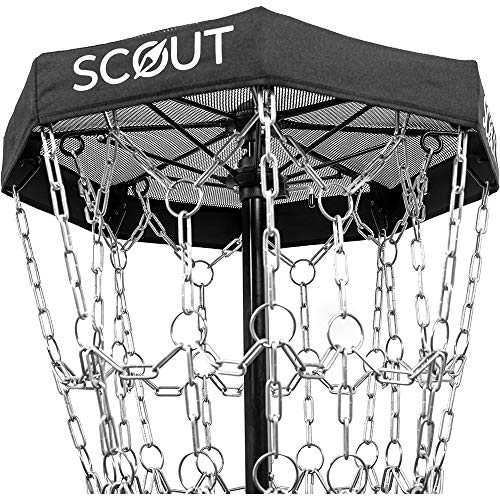 Dynamic Discs Scout 16-Chain Portable Disc Golf Basket Target - Black - Thumbnail 2