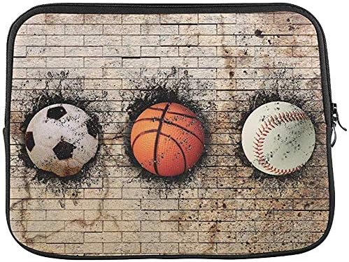 D Baloncesto Béisbol Balón de fútbol incrustado en la Funda de ...