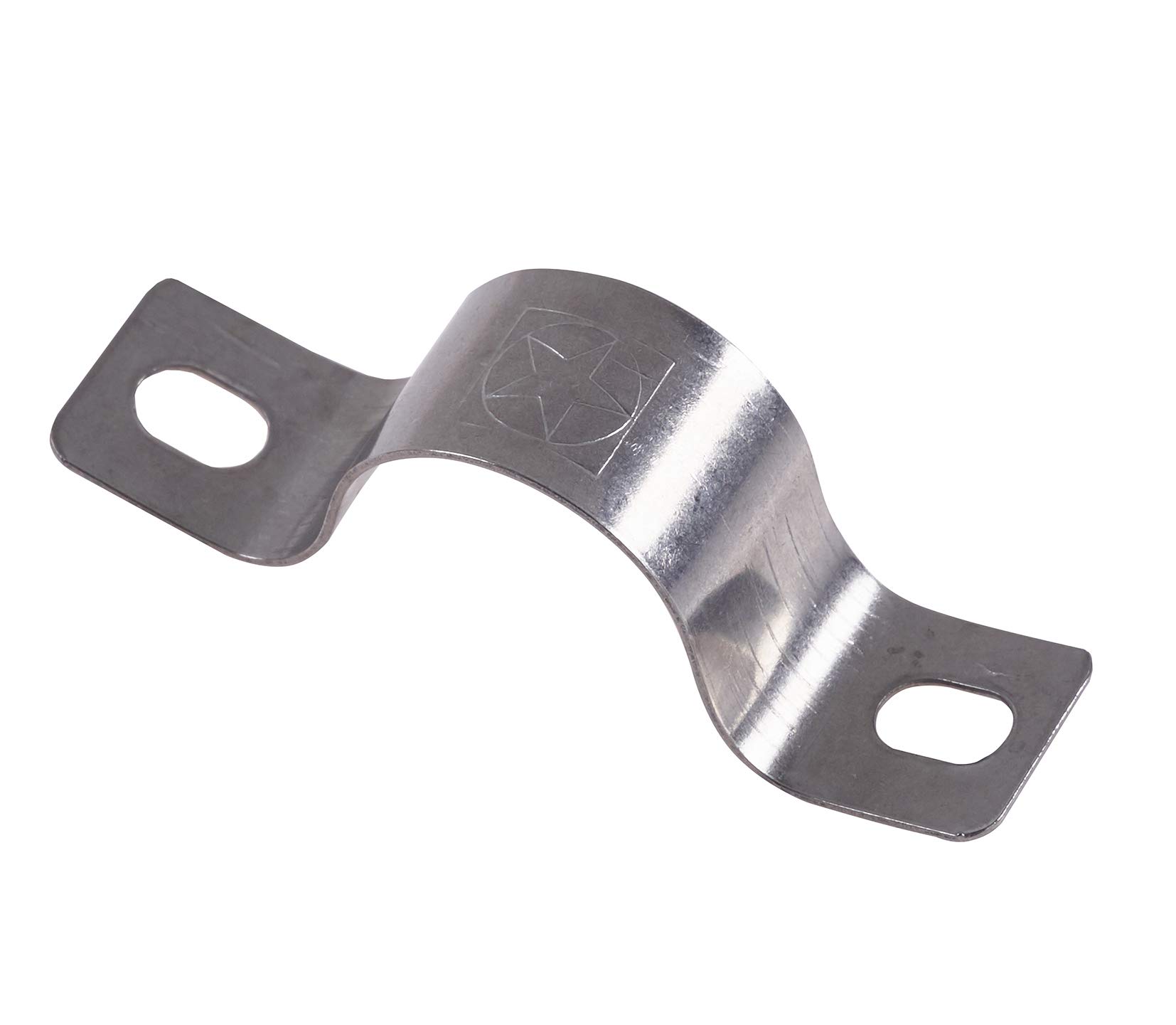 Schneider Electric Thorsman - Conduit Saddle Cable Clips, 20mm, 18th Edition Compliant, Stainless Steel, 2390405, Pack of 100