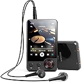 128GB MP3 Player with Bluetooth - MECHEN D53 Portable MP3 Touch Screen Music Player with HiFi Speaker, 2.4" Screen MP3 Player with Voice Recorder, FM Radio, Support up to 512GB SD Card