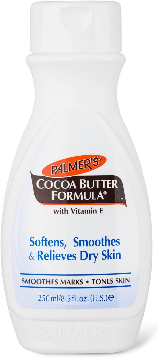Palmer's Cocoa Butter Formula With Vitamin E Softens, Smoothes & Relieves Dry Skin 24 Hour Moisture, Smoothes Marks, Tone Skin 250ml
