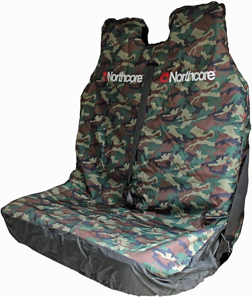 Northcore Surfing and Watersports Accessories - Waterproof Double Van Beach - Dry Car Seat Cover CAMO