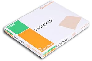 Smith & Nephew BX/10 DRESSING BACTIGRAS 10 X 10CM CHLORHEXIDINE
