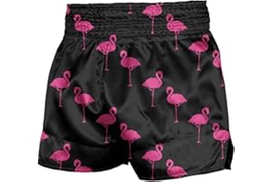 YOWMING Muay Thai Fight Shorts, Kickboxing Shorts, Boxing Shorts, MMA Shorts Clothing Training Men Women