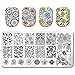 BORN PRETTY 2017 Nail Art Image Stamp Stamping Plate