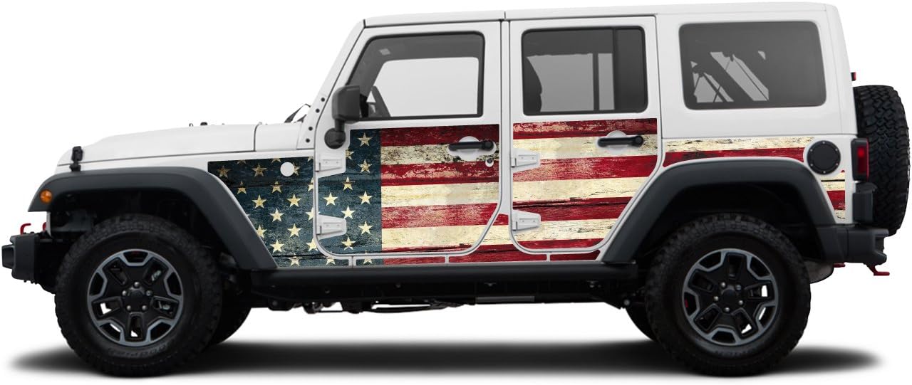 MEK Removable Trail Armor for 2007-2018 Jeep Wrangler JKU (The Patriot)