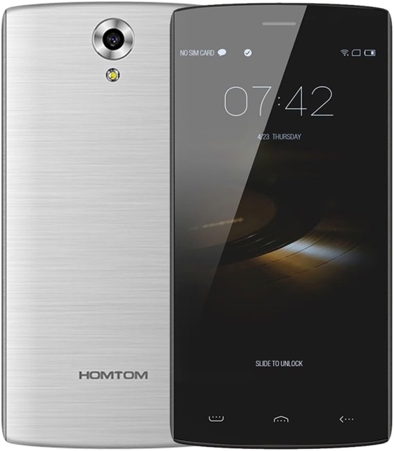 HOMTOM HT7 PRO Dual SIM 5.5 inch Unlocked Phone Android 5.1 2GB+16GB Network: 4G Smart Phone - Black (White)