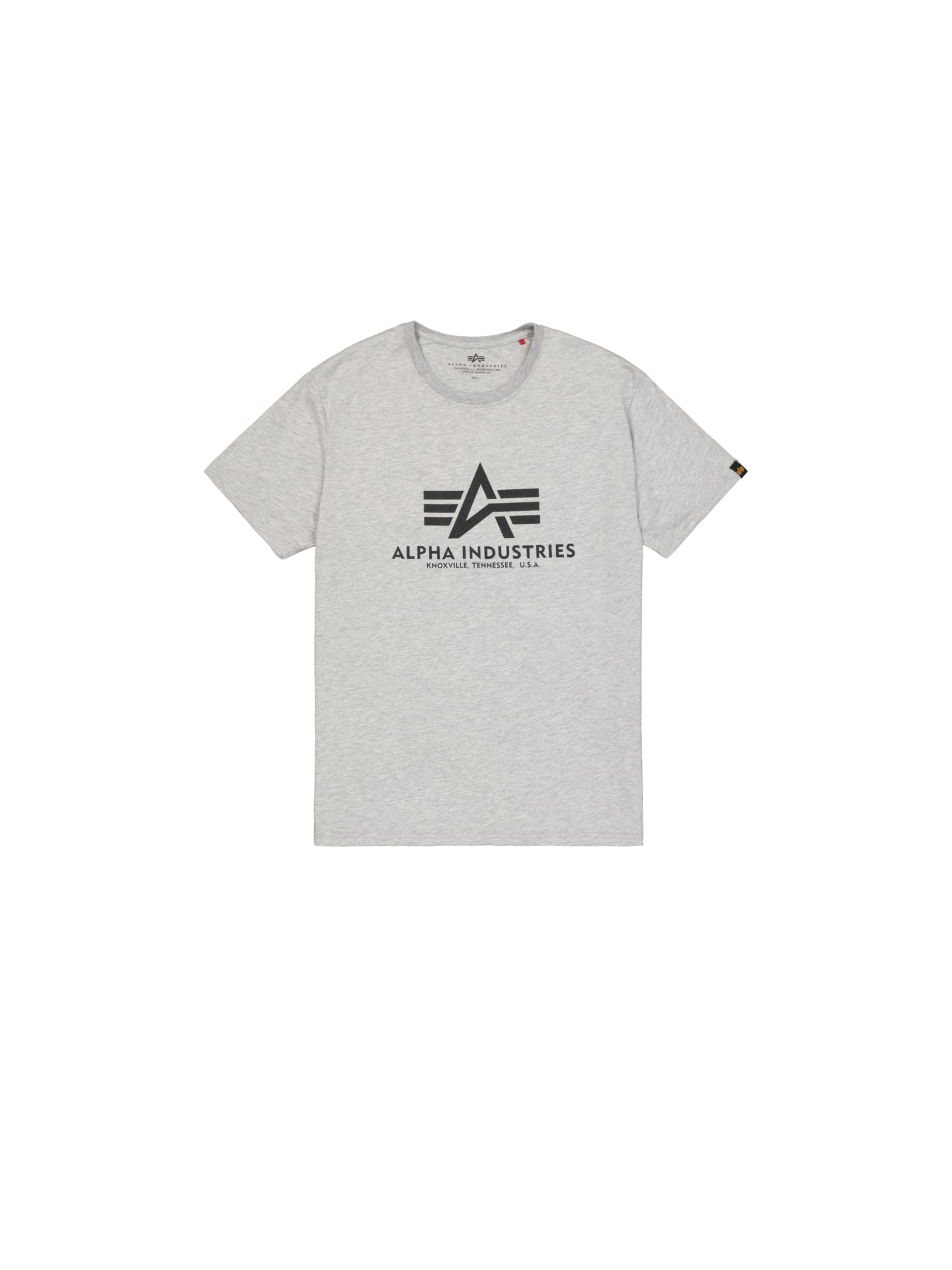 Alpha Industries Basic T-Shirt for Men Grey Heather