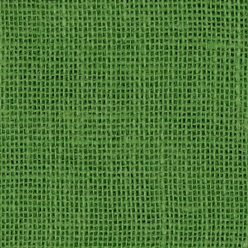 47'' Lime Burlap Fabric Per Yard