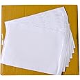 100 PCS 7"x10" Packing List Envelopes - Clear Self-Adhesive Shipping/Mailing Envelope Pouch Enclosed for Packing Slip Invoice Label