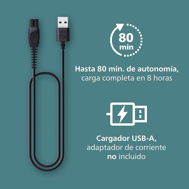 Body Shaver series 3000 - Depiladora masculina com sistema de proteção, Guarnições e ceras das áreas íntimas, Barbear suave e fechado, 100% impermeável, autonomia de 80 min., BG3480/15.