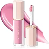 DEARDAHLIA Petal Drop Blush (Taffy) - Vegan Liquid Blush with Soft, Watercolor-like Finish. Sheer to Buildable Color for a Dewy, Natural Flush. Weightless Korean Makeup for Cheeks. 0.14 oz