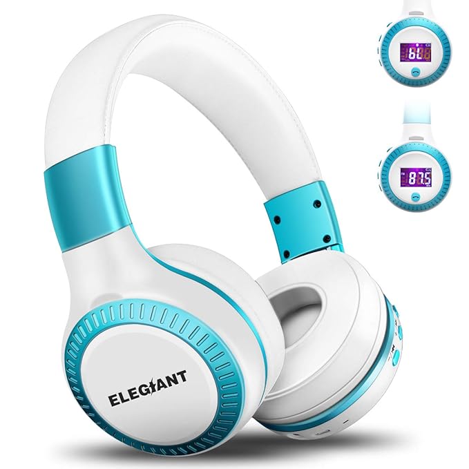 ELEGIANT Bluetooth Kopfhörer, Wireless Headset On Ear Stereo HiFi Headphone Drahtloser kabelloser Kopfhörer Over Ear Headset 