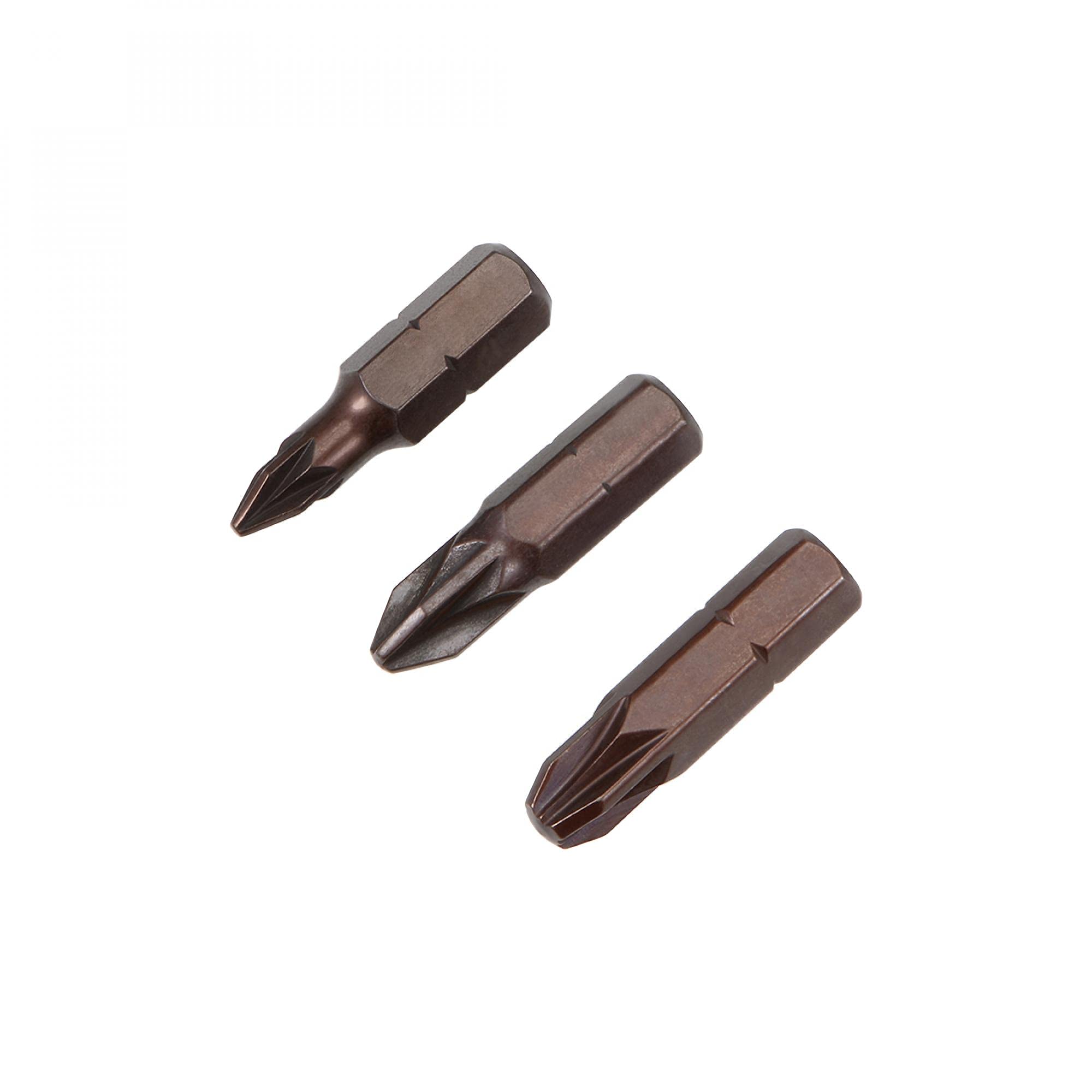 uxcell 1/4-Inch Hex Shank Magnetic #1 #2 #3 Screwdriver Bit 25mm Length S2 Screwdriver Bits 3pcs