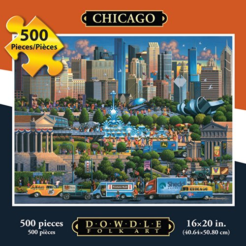 Dowdle Folk Art Chicago Puzzle
