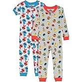 Sesame Street boys Little Footless Pajamas