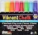 Liquid Chalk Markers by Vibrant Craft - 8 Neon Colors Mega Pack - Premium Quality Paint Pens