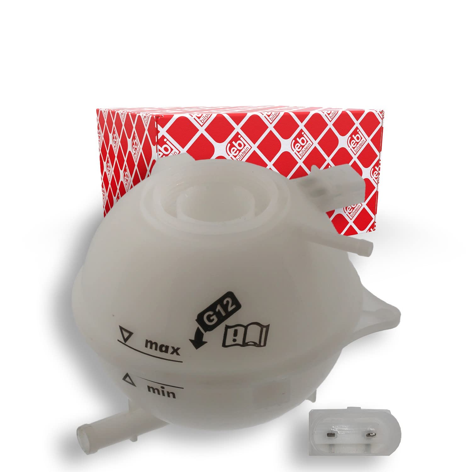 febi bilstein 44535 Coolant Expansion Tank with sensor, pack of one