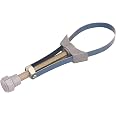 Adjustable Oil Filter Strap Wrench – Fits Filters 60mm To 120mm Diameter, Metal Tool