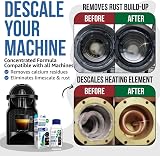 Caffenu Universal Coffee Machine Descaler 200ml 2 Uses Nespresso Philips Dolce view 2