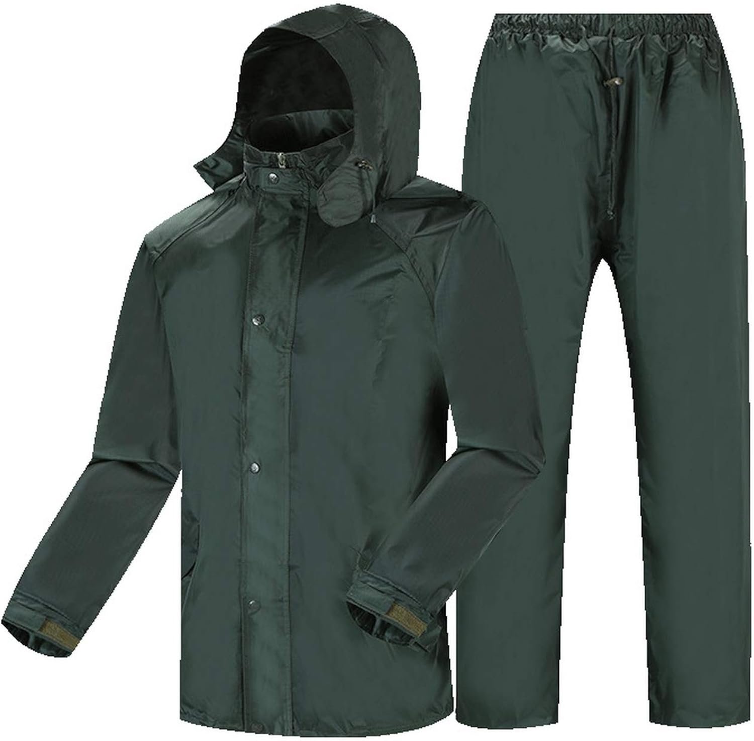 Raincoat Rain Pants Suit Double Thickening Men and Women Riding Outdoor