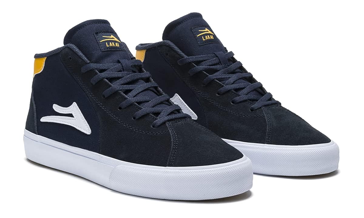 Buy Lakai Skateboard Shoes Flaco II Mid Navy Suede Size 10 at Amazon.in