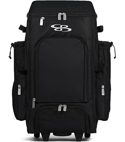 Amazon.com : Boombah DEFCON Superpack Rolling Bat Bag - Telescopic