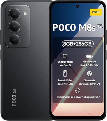 Amazon.com: Poco M7 Pro 5G (256GB + 8GB) (for Tmobile Mint Tello