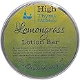 All-Natural Lemongrass Lotion Bar - Waterless Lotion Bars for Dry Skin - Moisturizing Beeswax Lotion Bar Scented with Essential Oil - Convenient Travel Lotion - Zero Waste Lotion Massage Bar