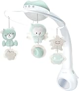 Infantino 3-in-1 Projector Musical Mobile Sage