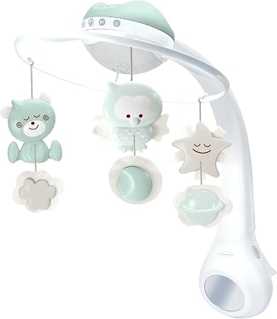 Infantino 3-in-1 Projector Musical Mobile Sage