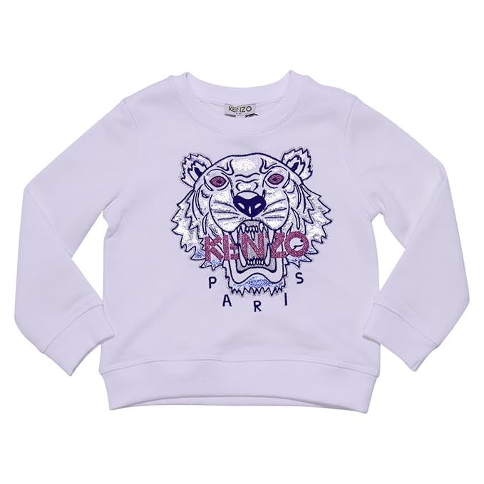 felpa kenzo bianca e rossa