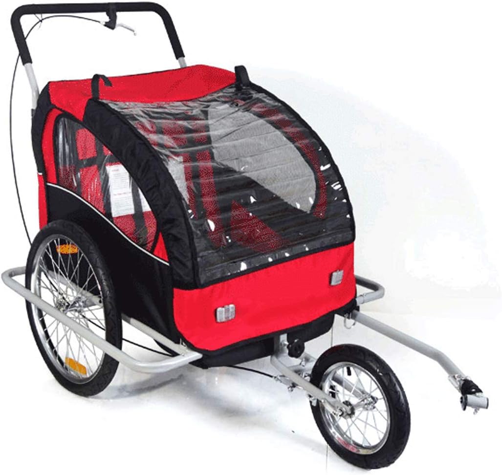 Children Bicycle Trailer 2 in 1 Trailer/Stroller Kids Buggy Jogger